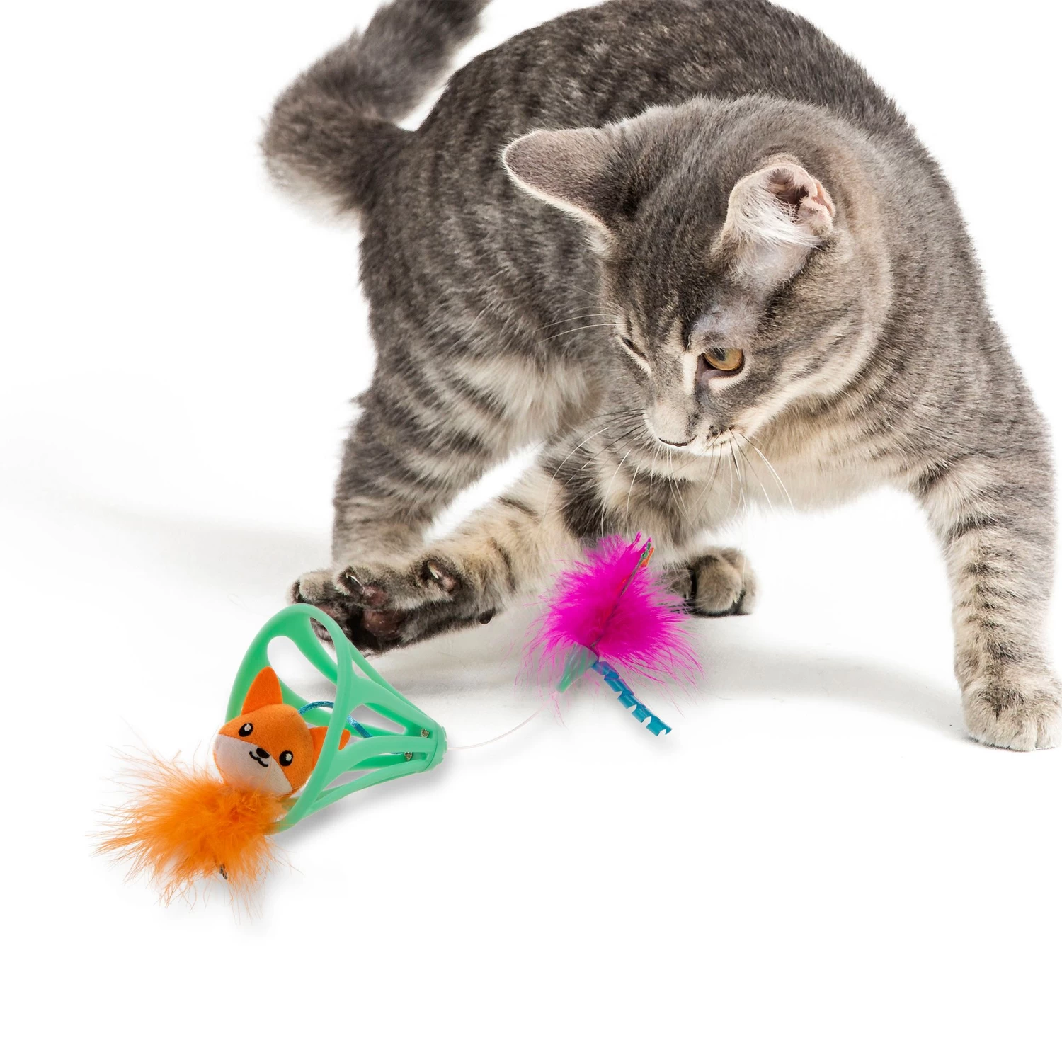 Petlinks® HappyNip™ Sing & Seek™ Electronic Sound Toggle Wobble Cat Toy 5 Petlinks® HappyNip™ Sing & Seek™ Electronic Sound Toggle Wobble Cat Toy - Image 3