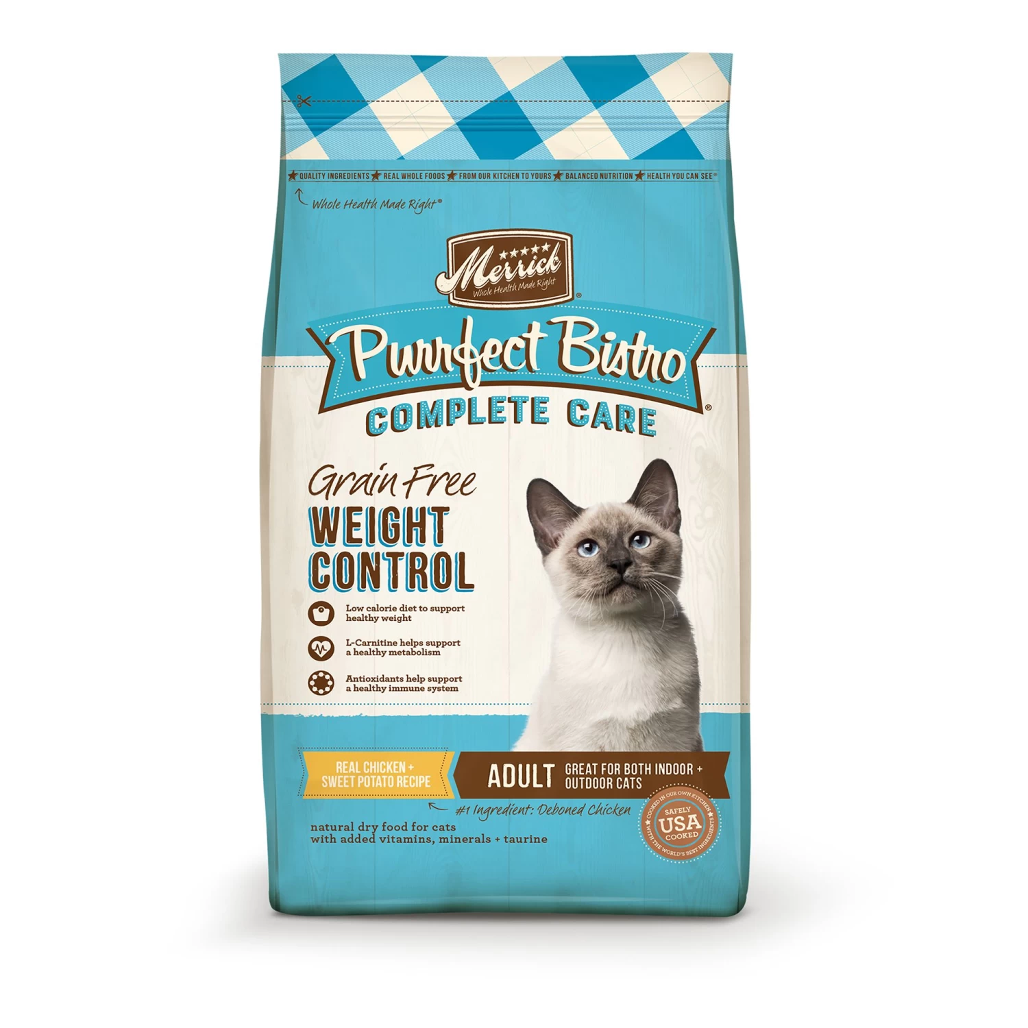 Merrick® Purrfect Bistro® Adult Dry Cat Food - Chicken, Grain Free, No Artificial Flavors 3 Merrick® Purrfect Bistro® Adult Dry Cat Food - Chicken, Grain Free, No Artificial Flavors