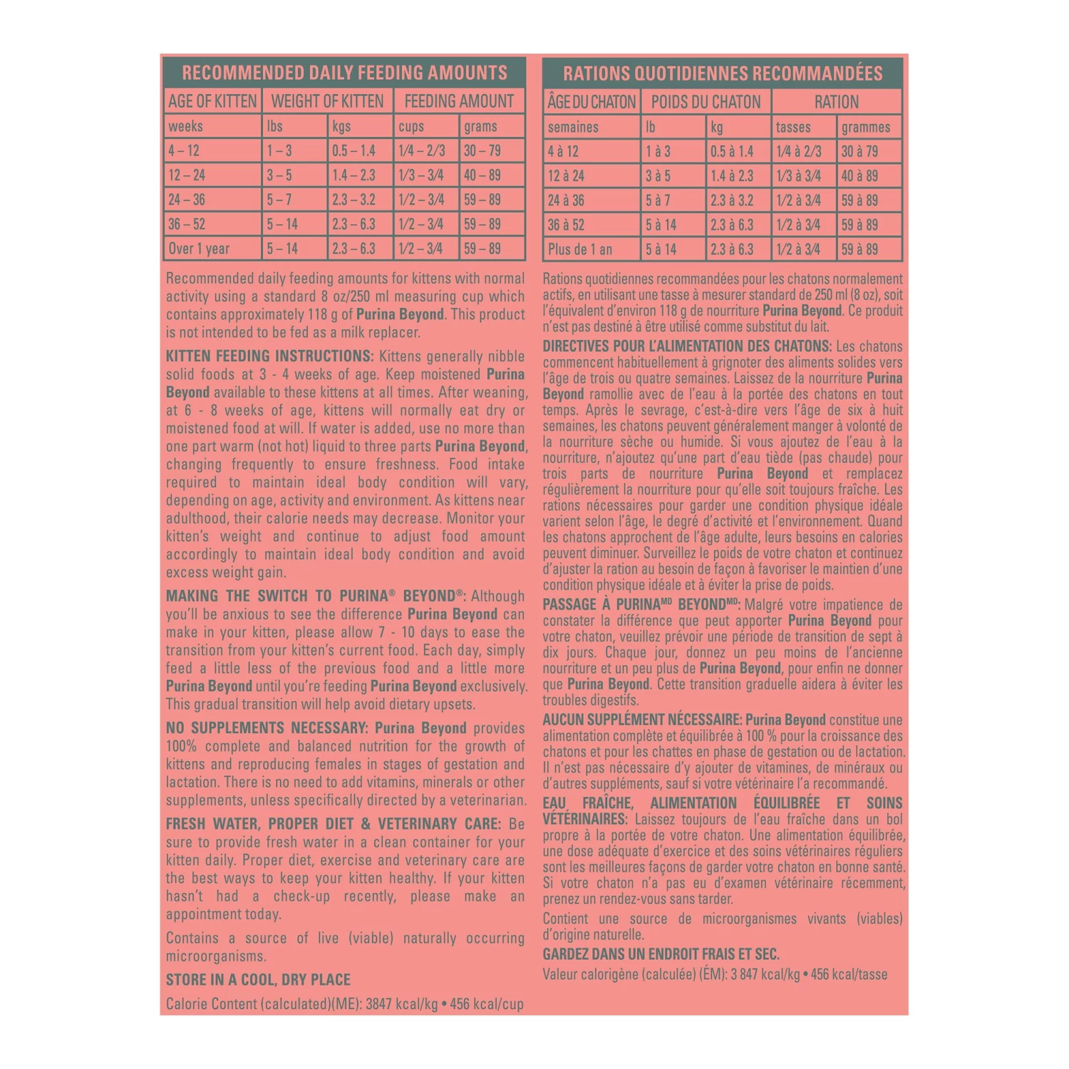 Purina Beyond Kitten Chicken And Oatmeal Recipe Dry Kitten Food 9 Purina Beyond Kitten Chicken And Oatmeal Recipe Dry Kitten Food - Image 7