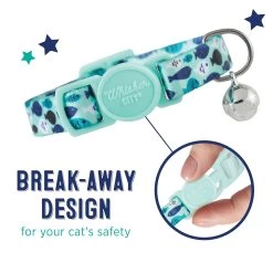 Whisker City® Breakaway Fish Cat Collar -Catit Store 5326907 alt2
