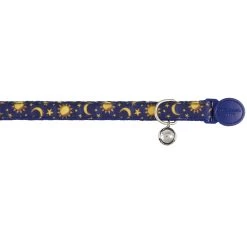 Whisker City® Moons & Stars Breakaway Kitten & Cat Collar