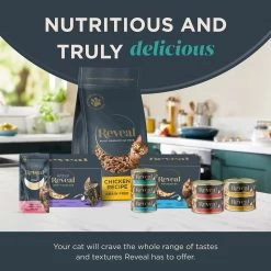 Reveal Limited Ingredient All Life Stage Wet Cat Food - Grain Free, 2.47 Oz., 12 Count, Variety Pack -Catit Store 5327936 alt5