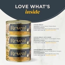 Reveal Limited Ingredient All Life Stage Wet Cat Food In Gravy - Grain Free, 2.47 Oz, 12 Count -Catit Store 5327965 alt2