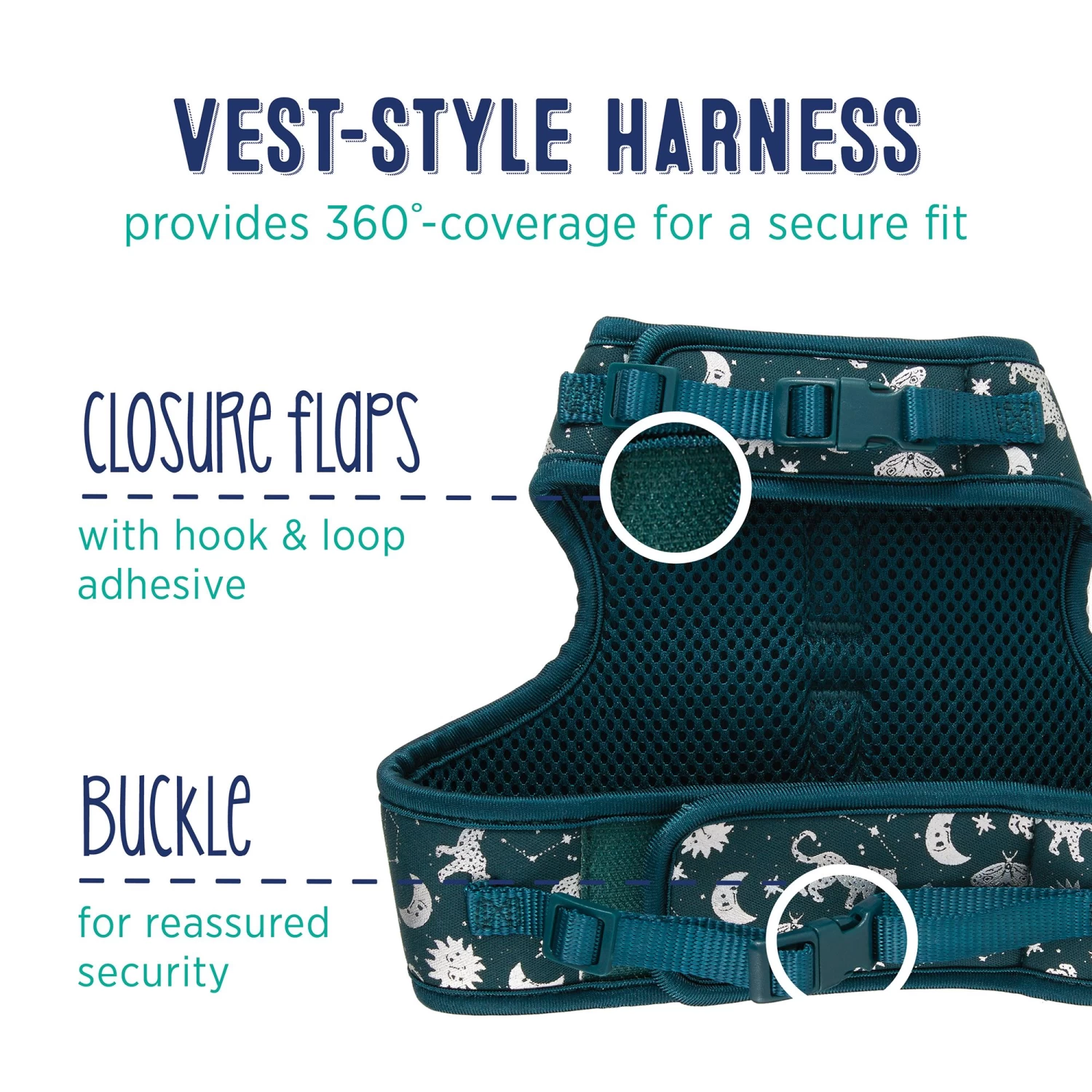 Whisker City® Astrology Cat Leash & Harness Combo 6 Whisker City® Astrology Cat Leash & Harness Combo - Image 4