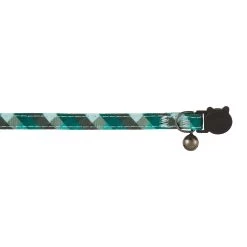 Whisker City® Green Plaid Easy Release Kitten & Cat Collar