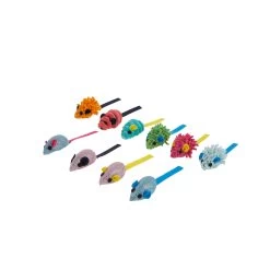 Whisker City® Plush Mice Cat Toy - 10 Pack