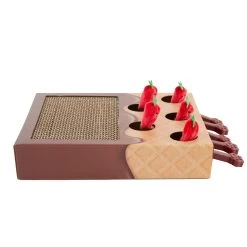 Whisker City® Whackaberry Corrugate Scratcher Cat Toy 9 Whisker City® Whackaberry Corrugate Scratcher Cat Toy -Catit Store 5337515 alt2