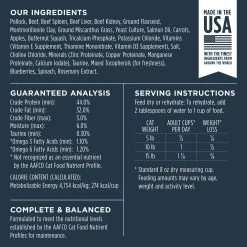 Instinct® Raw Meals Freeze-Dried Adult Cat Food - Grain Free, Pollock -Catit Store 5338208 alt2