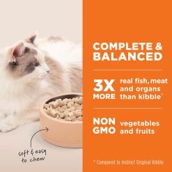 Instinct® Raw Meals Freeze-Dried Adult Cat Food - Grain Free, Pollock -Catit Store 5338208 alt5