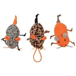Instincts SmartyKat Safari Sneakers Cat Toy - 3 Pack -Catit Store 5338288 alt2