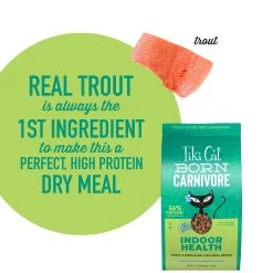Tiki Cat® Born Carnivore® For Indoor Cat Food # Trout & Menhaden Fish, Non-GMO 9 Tiki Cat® Born Carnivore® For Indoor Cat Food # Trout & Menhaden Fish, Non-GMO -Catit Store 5338480 alt2