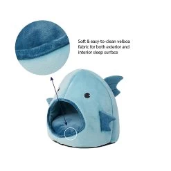 Whisker City® Fish Character Hut Cat Bed -Catit Store 5338566 alt2