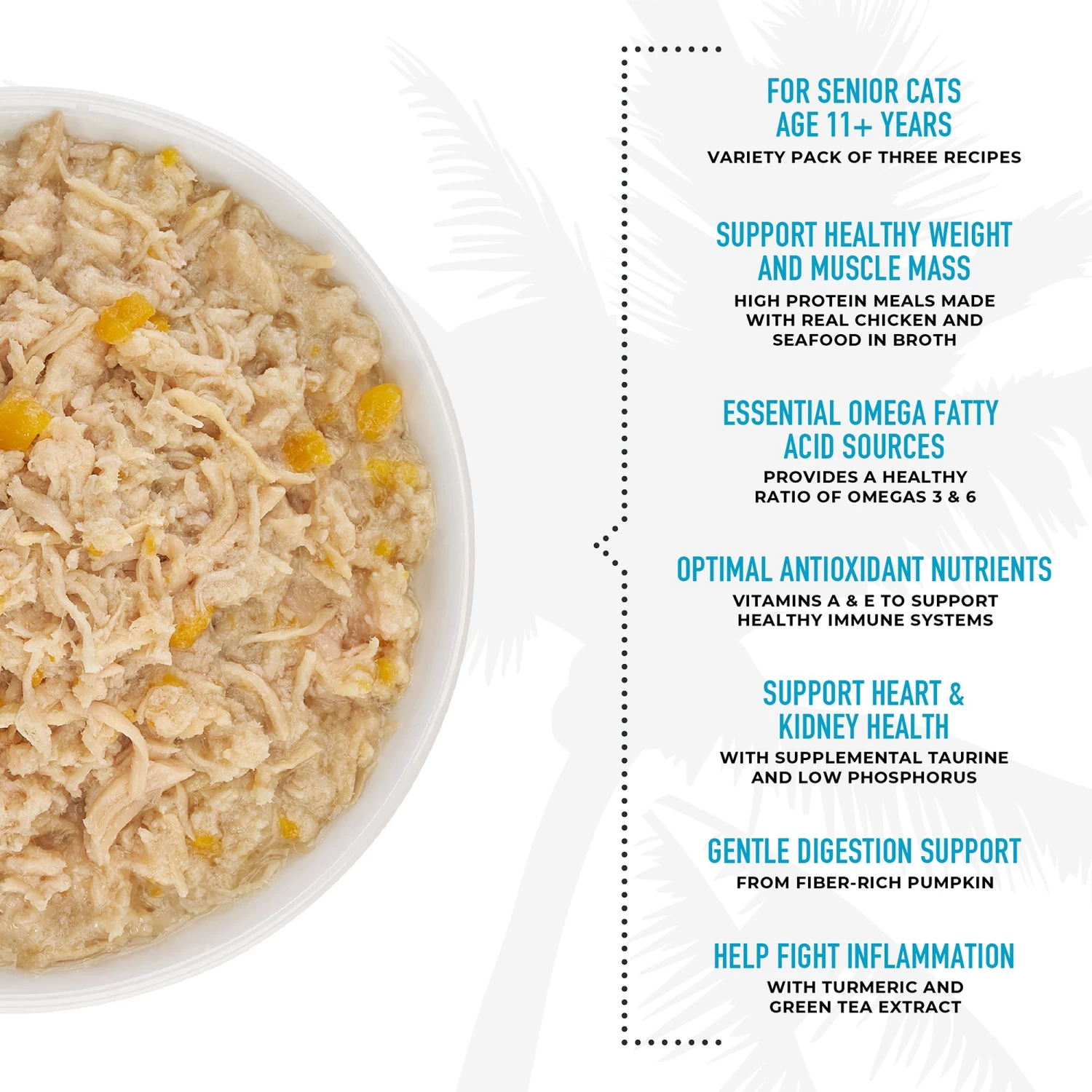 Tiki Cat Silver Senior Cat Wet Food Variety Pack - 12ct, Natural, Grain Free 7 Tiki Cat Silver Senior Cat Wet Food Variety Pack - 12ct, Natural, Grain Free - Image 5