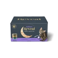 Reveal Kitten Wet Cat Food - Natural, Limited Ingredient, Grain Free, Variety Pack, 8ct