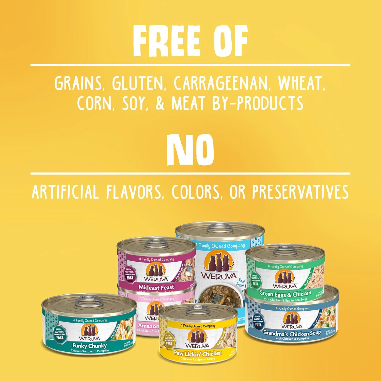 Weruva Classics Meow You Doin'? Wet Cat Food - Variety Pack, 12ct 8 Weruva Classics Meow You Doin'? Wet Cat Food - Variety Pack, 12ct - Image 6