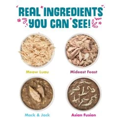 Weruva Classics Seafood & Eat It Wet Cat Food - Variety Pack, 12ct -Catit Store 5339016 alt2