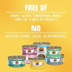 Weruva Classics Seafood & Eat It Wet Cat Food - Variety Pack, 12ct -Catit Store 5339016 alt5