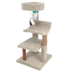 Whisker City® 41-in Cozy Inn Cat Tower (COLOR VARIES) -Catit Store 5339400 alt2