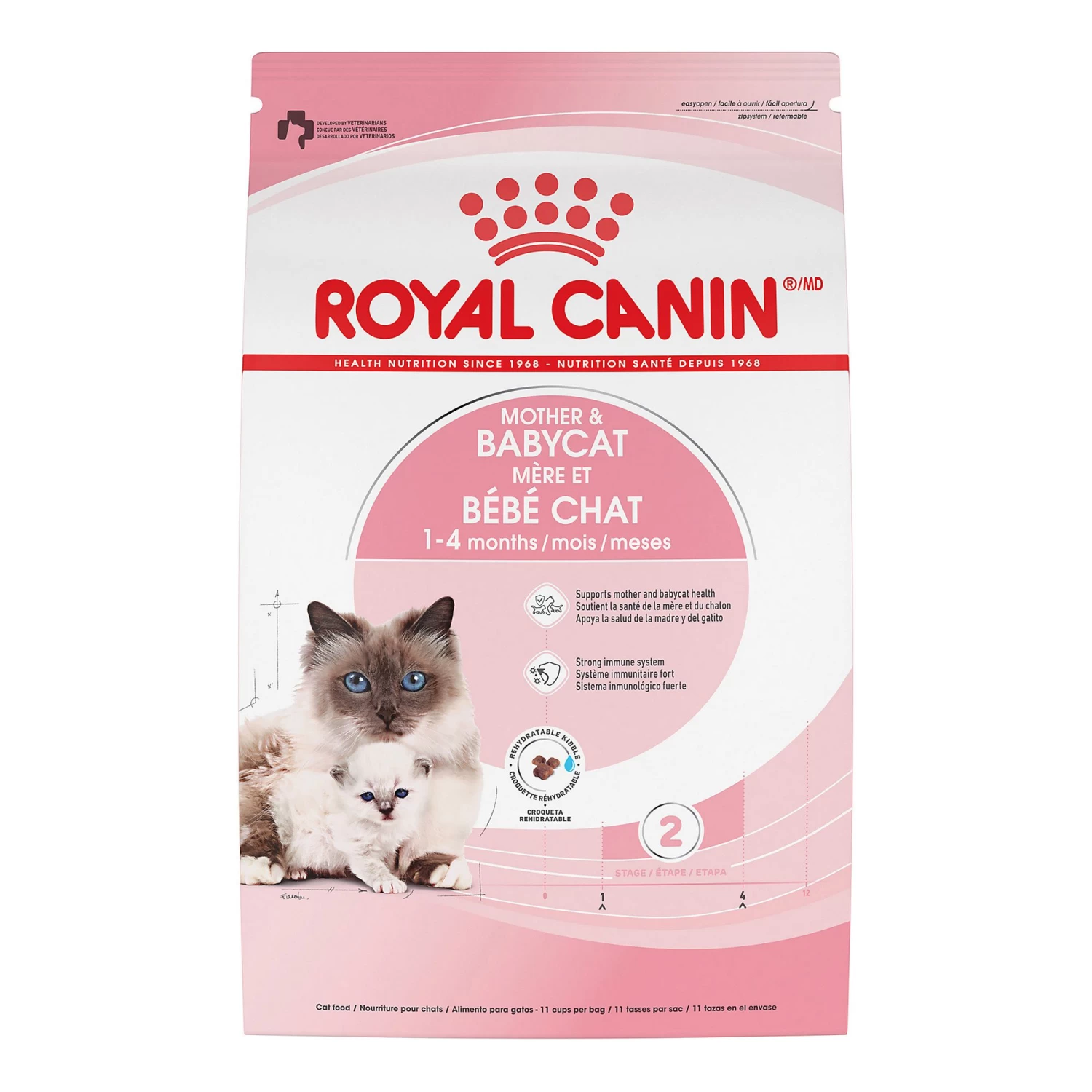 Royal Canin Mother & Babycat Dry Cat Food 3LB 3 Royal Canin Mother & Babycat Dry Cat Food 3LB