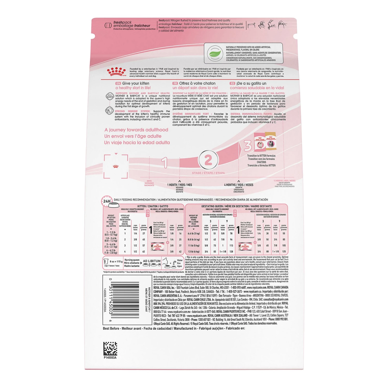 Royal Canin Mother & Babycat Dry Cat Food 3LB 5 Royal Canin Mother & Babycat Dry Cat Food 3LB - Image 3