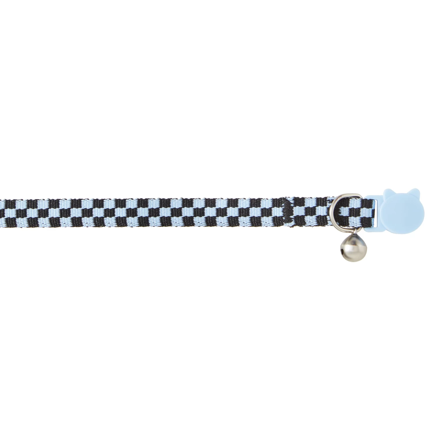 Whisker City® Blue Checkered Easy Release Kitten & Cat Collar 3 Whisker City® Blue Checkered Easy Release Kitten & Cat Collar