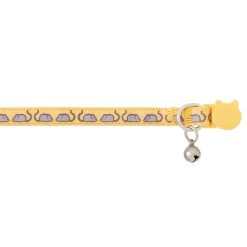 Whisker City® Yellow Mice Print Easy Release Kitten & Cat Collar