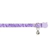 Whisker City® Purple Zebra Print Easy Release Kitten & Cat Collar 1 Whisker City® Purple Zebra Print Easy Release Kitten & Cat Collar -Catit Store 5342789