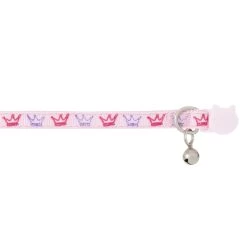 Whisker City® Pink Princess Easy Release Kitten & Cat Collar