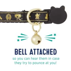 Whisker City® Gold Egyptian Easy Release Kitten & Cat Collar 10 Whisker City® Gold Egyptian Easy Release Kitten & Cat Collar -Catit Store 5342795 alt3