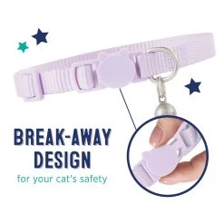 Whisker City® Lavender Easy Release Kitten & Cat Collar 9 Whisker City® Lavender Easy Release Kitten & Cat Collar -Catit Store 5342801 alt2