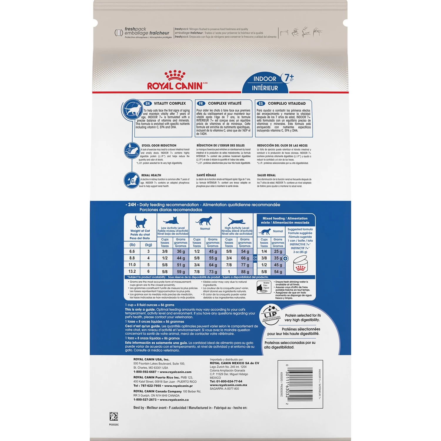 Royal Canin Indoor 7+ Dry Cat Food 5.5LB 4 Royal Canin Indoor 7+ Dry Cat Food 5.5LB - Image 2