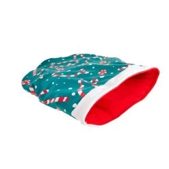 Merry & Bright™ Holiday Candy Cane Toss Crinkle Sack Cat Toy