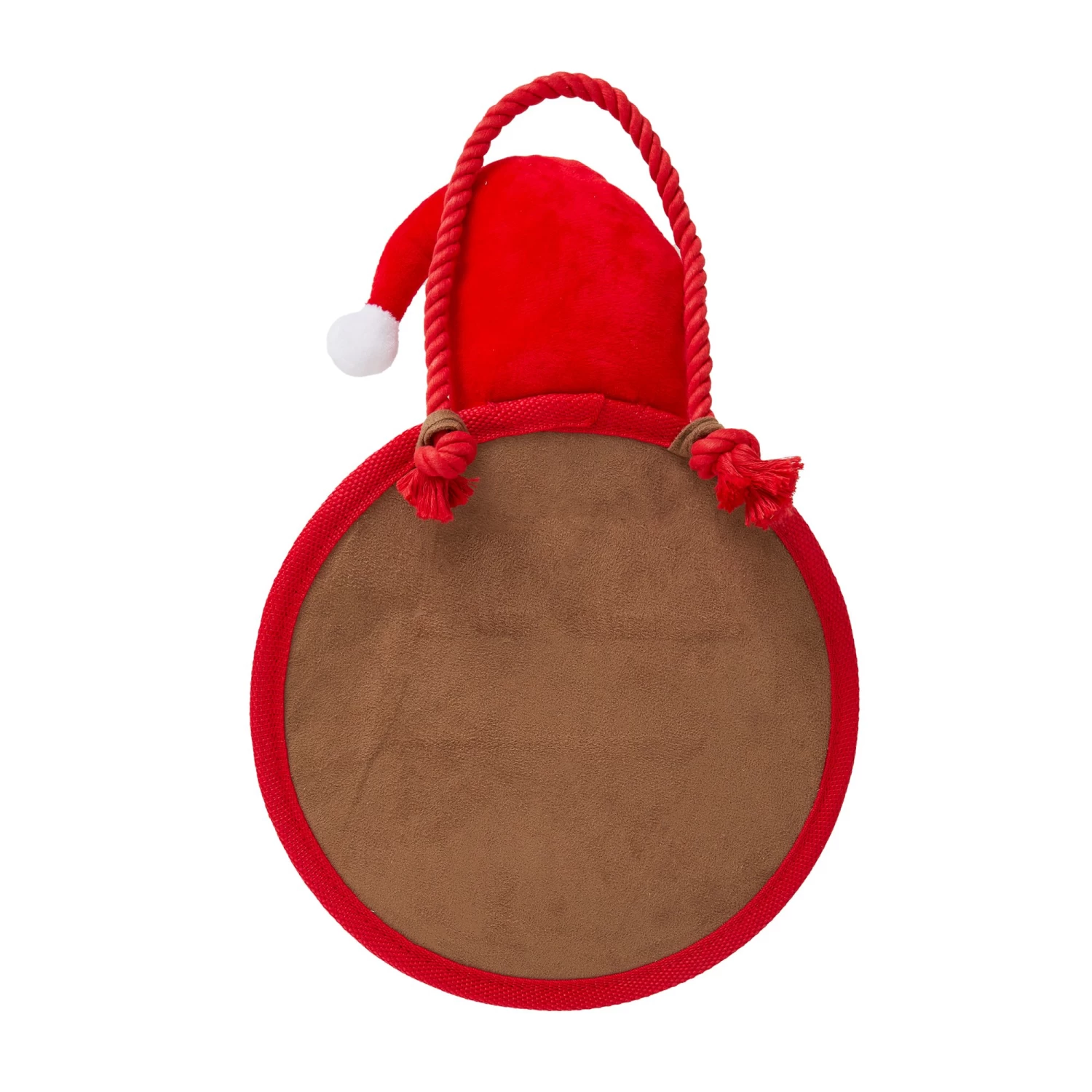 Merry & Bright™ Holiday Plush Santa Door Hanger Cat Scratcher 4 Merry & Bright™ Holiday Plush Santa Door Hanger Cat Scratcher - Image 2