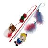 Rudolph Holiday Rudolph & Hermey Teaser Cat Toy - 2 Pack 1 Rudolph Holiday Rudolph & Hermey Teaser Cat Toy - 2 Pack -Catit Store 5345259