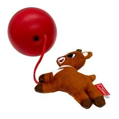 Rudolph Holiday Weasel Ball Cat Toy -Catit Store 5345360 alt2
