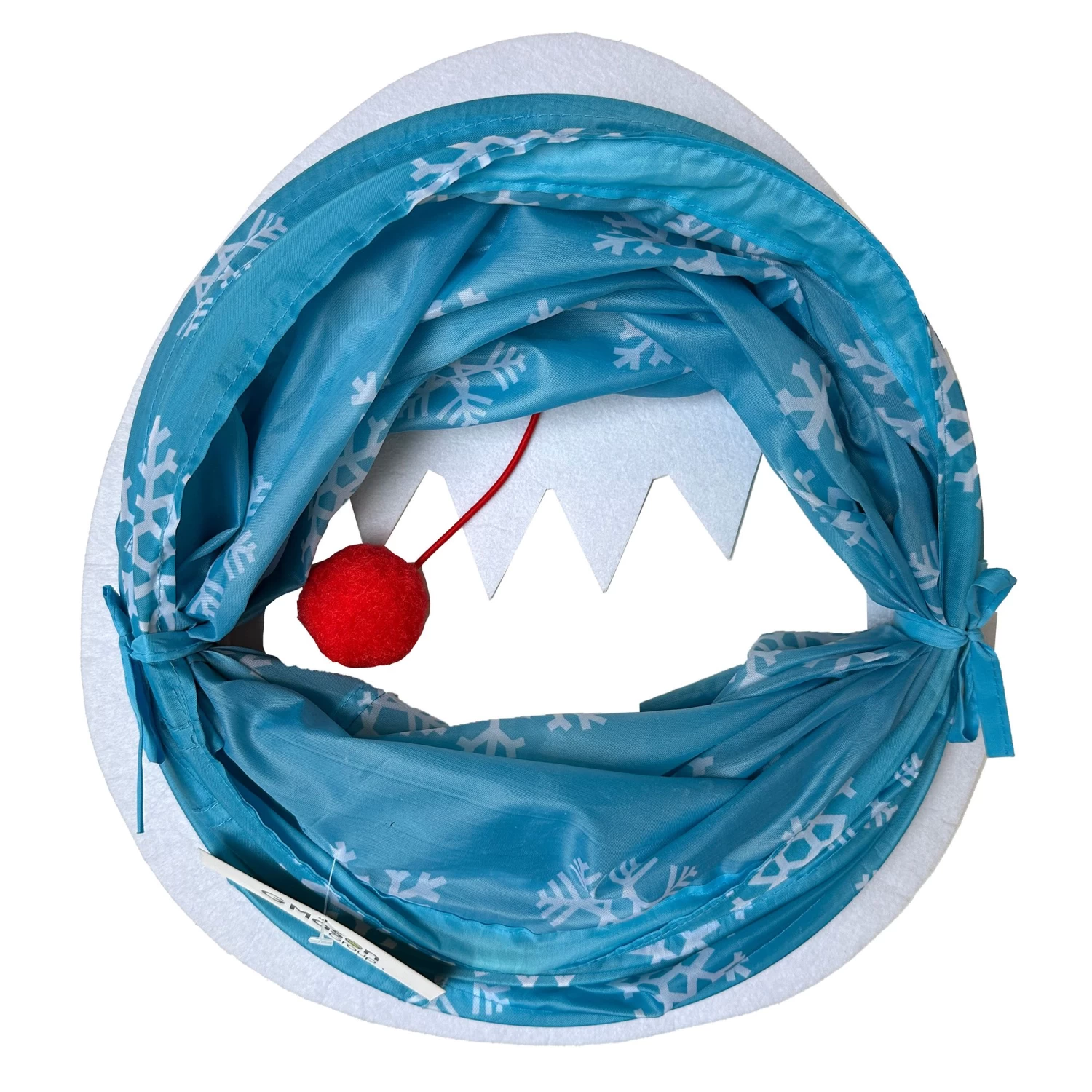 Rudolph Holiday Bumble The Abominable Snow Monster Tunnel Cat Toy 5 Rudolph Holiday Bumble The Abominable Snow Monster Tunnel Cat Toy - Image 3