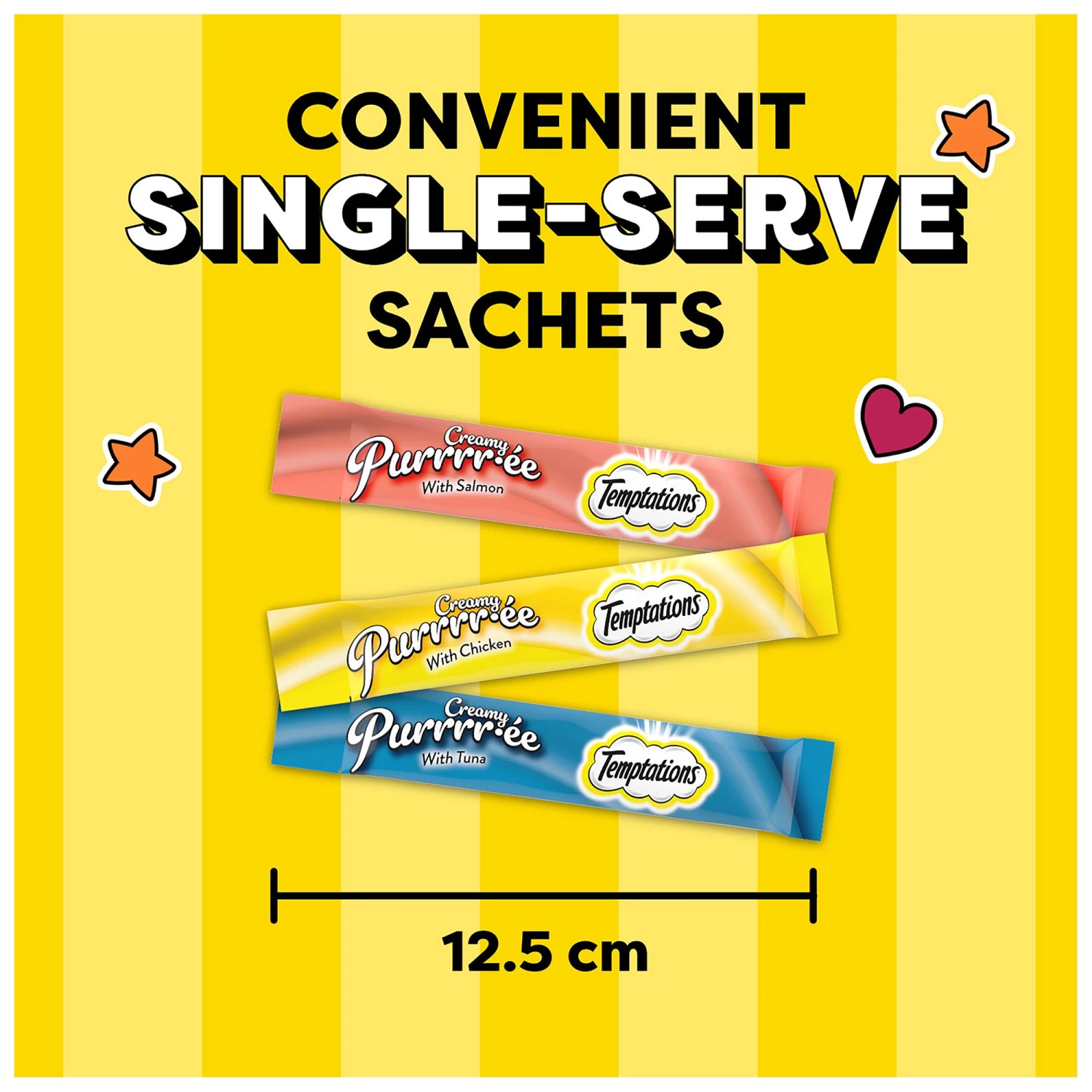 Temptations Creamy Puree Adult Cat Treats - Chicken, Salmon, And Tuna Flavour 5 Temptations Creamy Puree Adult Cat Treats - Chicken, Salmon, And Tuna Flavour - Image 4