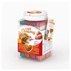 Catit Creamy Treats - Chicken & Liver, Salmon, Tuna, Chicken & Shrimp